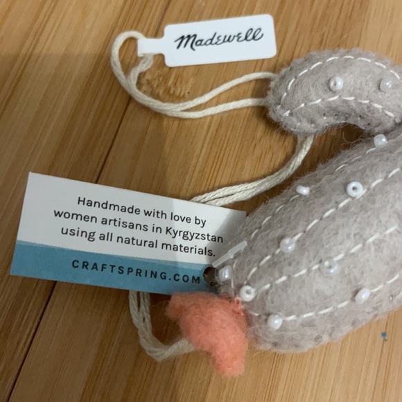 Madewell Craftspring Felt Cactus Ornament - Picture 5 of 5